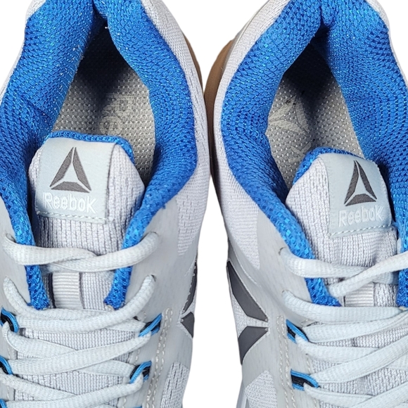 Reebok Sneakers, Mens Ahary Size 11.5 Gray and Blue BS8388 - Picture 11 of 14